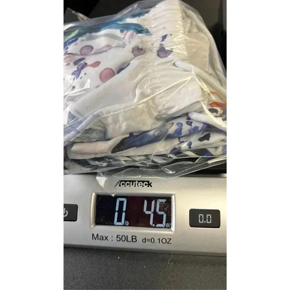 Youth Boys White Rooster Chicken Quick Drying Swim Trunks Medium - Picture 10 of 11